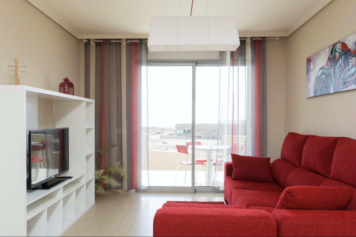 2-bedroom apartment for rent in La Tejita on the first sea line in Vista Roja residence